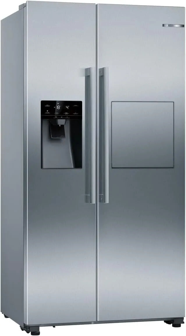 Bosch KAG93AIEP, Chladničky, ova řada 6 Americká strana 178, 7 x 90.8 cm Celkem NoFrost, Černá, 7 x 90, 8 cm, 323 kW, 369 L