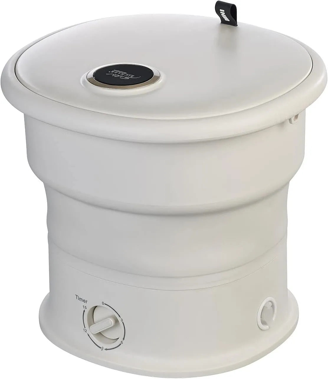 Sichler Haushaltsgeräte, Přenosné pračky, Sichler domácí spotřebiče Mini pračka: skládací mini cestovní pračka, až 1, 5 kg, Bílá, 1, 50 W