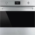 Smeg, Trouby, Classic Multifunkční elektrický jednoúčelový pece - nerezová ocel, Stříbrná, 10 v, 592 × 597 × 548 mm