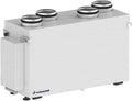 K-TECH-PRO, Paliva, mřížky a větrání, Optima Základní EC centrální ventilační systém s regulací rekuperace tepla s, Černá, 125 mm, 10 mm, 10 V