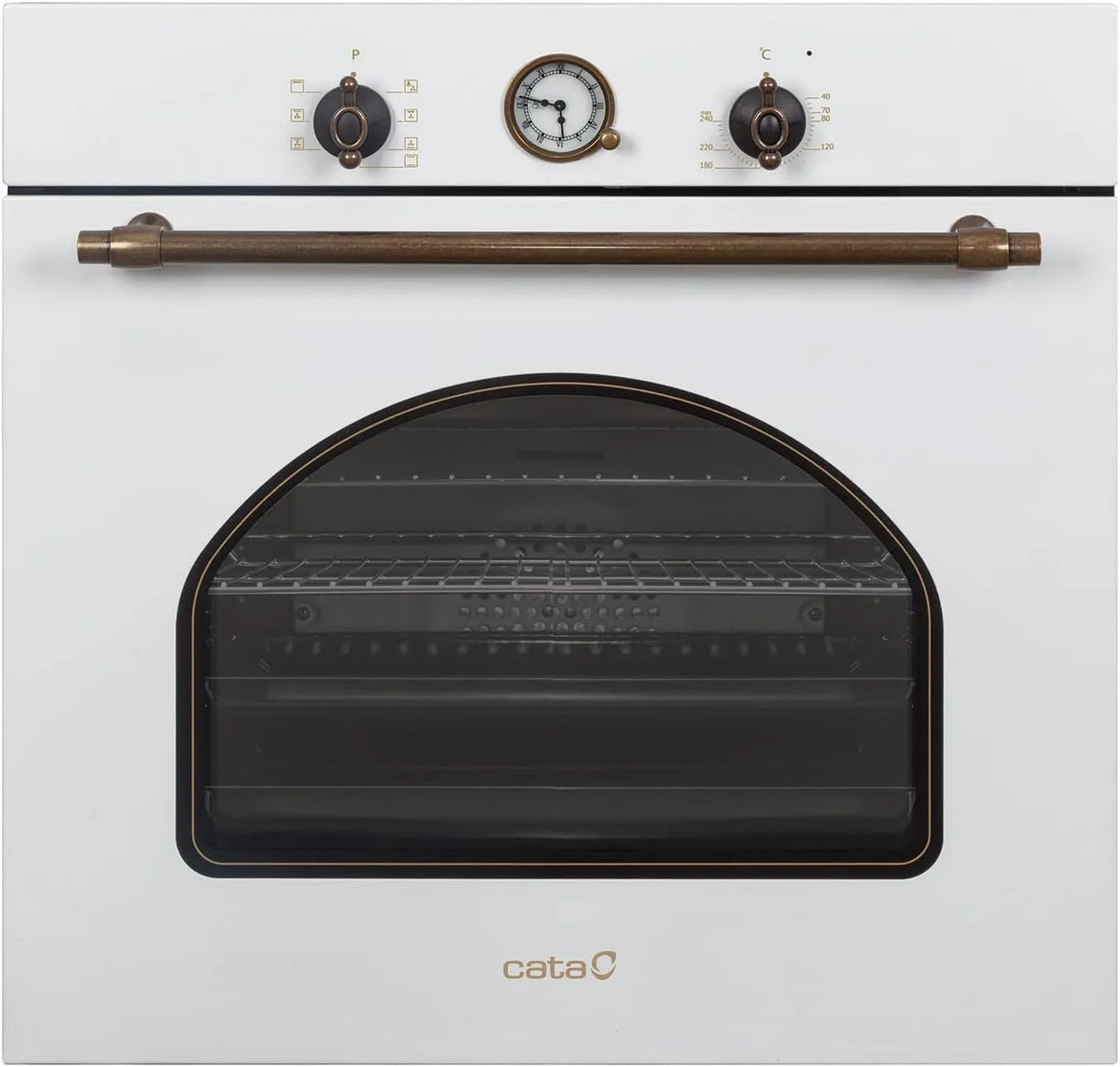 CATA MRA7108WH, Trouby, Built- in trouba Electric in Rustic bílá Energy Class A 7 Functions and, Bílá, 7108W, 5 V, 60 L, 60 cm