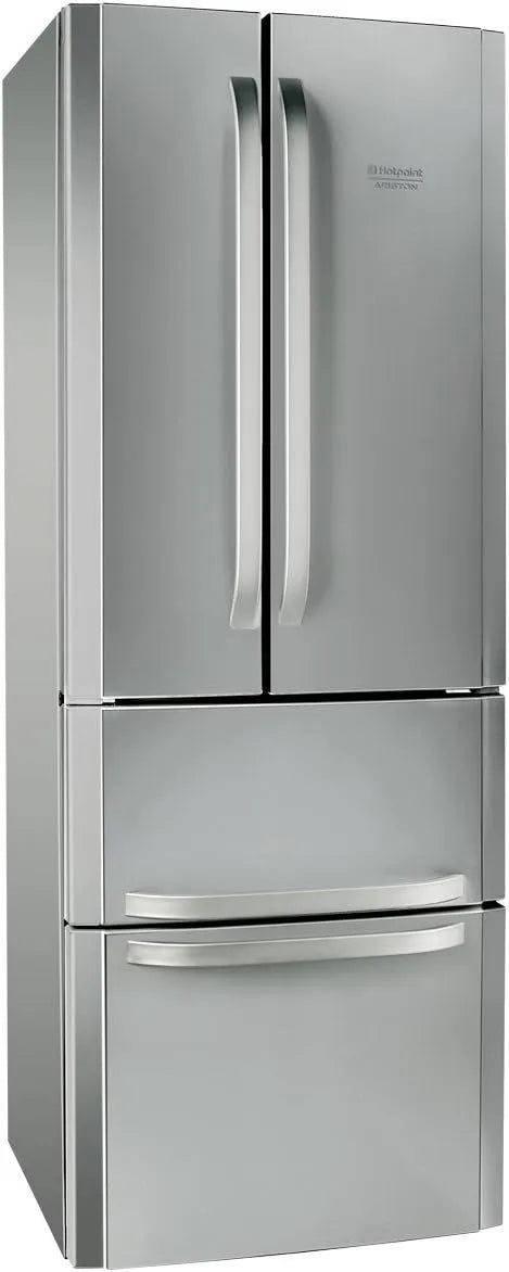 Hotpoint kWh/24, Kombinované chladničky s mrazákem, E4D AAA X C Boční strana / A + + / 295 kWh / rok / 292 L chladicí část / 110 L, Stříbrná