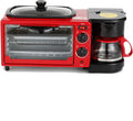 RKYRRKI 3-in-1, Mini trouby, Pečicí trouba, mikrovlnná trouba, ve stříbře, Tact snídaňový stroj, trouba, Stříbrná, 500 W, 220 V, 4 l, 1050 W