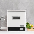 KinHall, Stolní myčky nádobí, Myčka nádobí z nerezové oceli, 60L mini myčka nádobí z myčky nádobí, volně, Stříbro / bílé, 60L, 1500W, 220V
