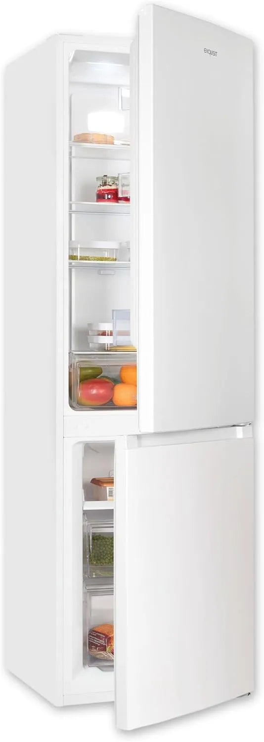 Exquisit, Kombinované chladničky s mrazákem, Expresní chladnička - mrazák Ne-mráz 253 L, třída C, bílá, 253 L, 141 kW, 39 dB