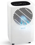 HANTECH 10L/Tag, Odvlhčovače vzduchu, odvlhčovač 10L / den Elektrický, tichý, proti plísní včetně časovače a vodní, Bílá, 10L, 205W, 46 dB, 2 l