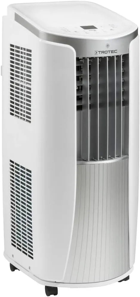 TROTEC 3-in-1-Klimager kW/7.200, Mobilní klimatizace, 1210002006 Místní mobilní klimatizátor vzduchu PAC 2010 E s 2, 1 kW / 7.200 Btu, Černá