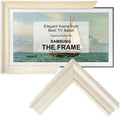 Stylespace 50LS03A/B/C/D/F/H 50LS03A, Nástěnné a stropní držáky, Krémová bílá clona pro 50 'Samsung Frame TV ( / B / C / D / F / H), Černá, 50L