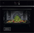 AEG TP8SB73ZAB, Parní pece, Wifi built- in parní trouba, multiparní sporák, série 8 touch-swipe displej, s, Černá / stříbrná
