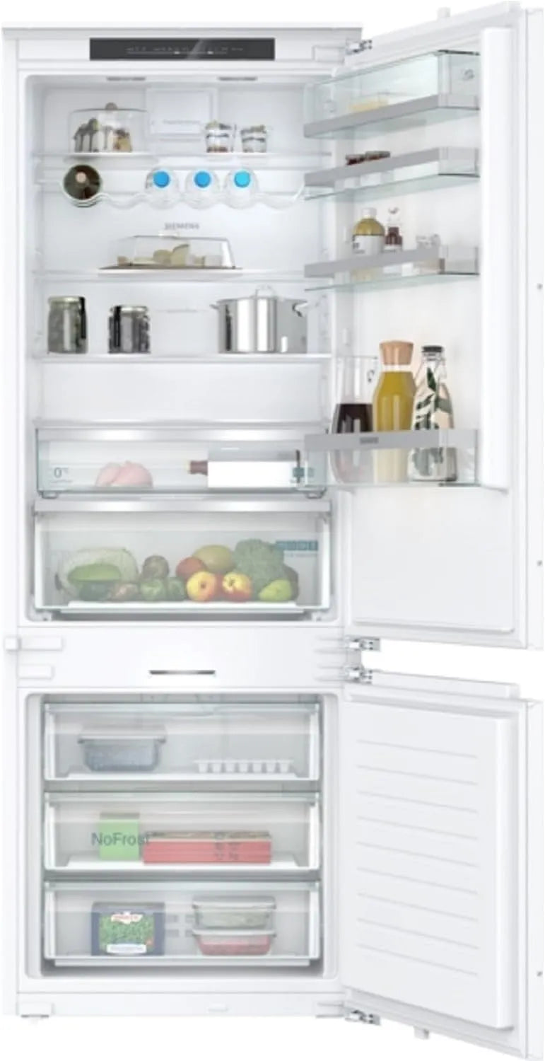 Siemens KI96NNSE0, Mrazničky, built- in lednice- mrazák, Bílá, 194 cm, 290 l, 215 l, 75 l