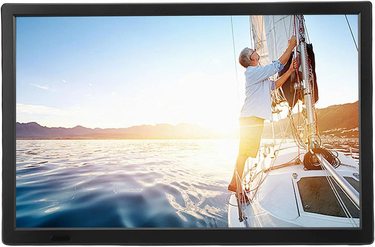XUMIUZIY 1080P-Video 1080P, Přenosné televizory, 1+8G 15.4 palců malý chytrý TV HD LED, podporuje video, 1 + 8G Smart WiFi TV s, Černá, 8G, 1G