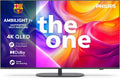 PHILIPS 65PUS9000, Televizory, The One 65- inch 4K QLED Ambilight TV, Titan OS, Černá, 4K, QLED
