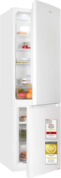 Exquisit, Kombinované chladničky s mrazákem, Expresní mrazák NoFrost 253 l - bílá, 54, 5 cm, Bílá, 253 l, 39 dB, 141 kW