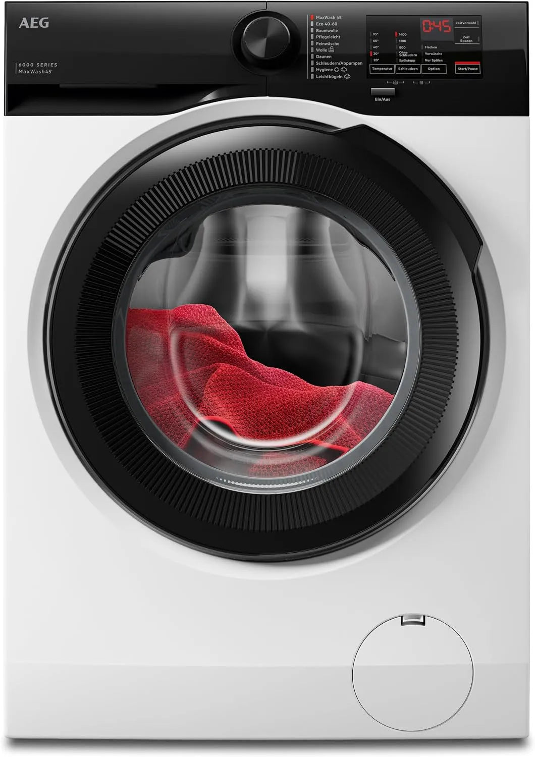 AEG LR6AMZ49FL, Pračky, pračka 9 kg, série 6000 s KI WasAssist pro přizpůsobení spotřeby vody, energie a, Bílá, 9 kg, 10 l, 9W, 11G