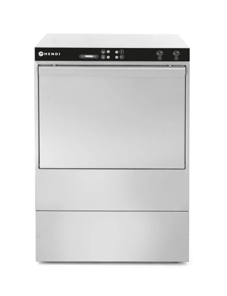 HENDI 570x600x, Myčky nádobí, K50, stolní myčky nádobí, skleněné myčky nádobí, 400V, 6, 6kW, (H), Stříbrná, 570x600