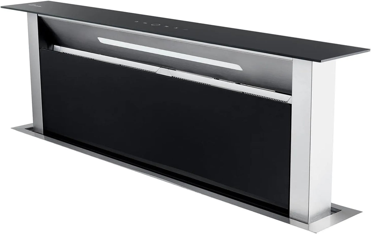 KKT KOLBE DRAFT870, Stolní pokrývky hlavy, 87 cm downdraw range, Černá / stříbrná, 87 cm, 70 cm, 1x 3, 41.8W