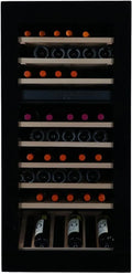 Vinata, Vinotéky, Cevedale Wine Air Conditioning Instalace - černá - Vinná lednička 65 Lahvičky, Černá, 65 L, 1 x 59, 2 x 56 cm