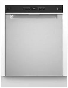 Bauknecht BKSV2UBN3CX, Myčky nádobí, 60 cm, myčka nádobí o průměru 60 cm, 14 šitých stropů, automatické otevírání dveří, Stříbrná, 41 dB