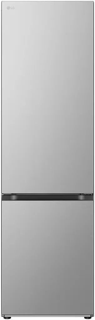 LG GBV5240APY, Kombinované chladničky s mrazákem, Lednička / mrazák, Třída A, 387 L, No Frost, Schránka lahví, Chlazení DoorCooling, Stříbrná