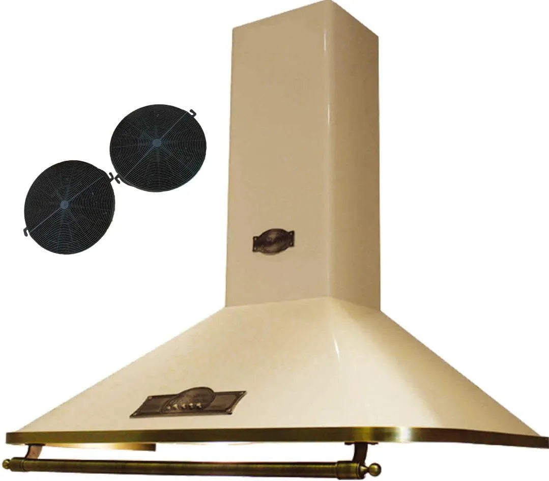 Kaiser, Nástěnné digestoře, EMPIRE Retro rozsah kapuce 90 cm A 9315 ElfEm, Černá / stříbrná, 90 cm, 5 × 90, 0 × 48, 2 V