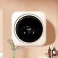 SHAHRYAR, Pračky se sušičkou, SHEHRYAR Kompaktní sušička s nerezovou trubkou, 3, 5 L, Slim a Compact, pro různé, Bílá, 36 W, 170 W, 220 V