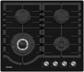 HEINNER HBH-M447IWFGBK, Elektrické kotle, Built- in Gas Cooktop - 4 zóny vaření, elektrické zapalování, bezpečnostní systém, Černá, 5 l, 4 V