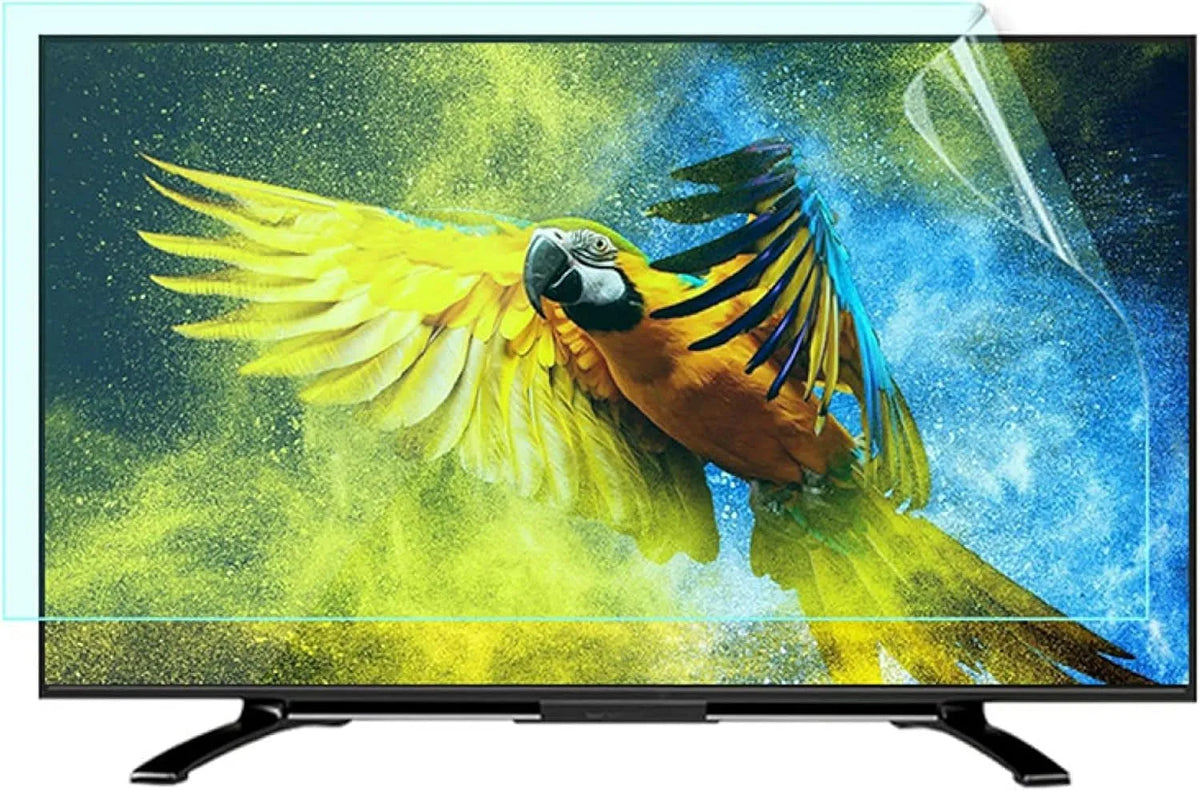 QUSYZD Clear-85inch, Ochranné prvky obrazovky TV, Filtr na ochranu obrazovky - Filtry ven modré světlo, ochranný panel pro 75-85, Černá, 85inch