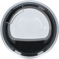 ensipart, Dveře, Sušička kompatibilní s Bosch 11017195 kompletní sušička tepelná čerpadla sušička, Černá, 480 mm, 115 mm, 47W, 7W