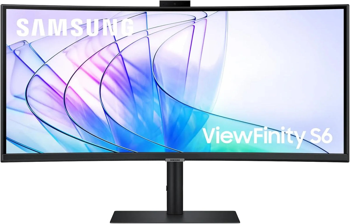 Samsung S65VC HDR10, Monitory, ViewFinity zakřivený monitor 34 palců S reproduktory a webcam, obrazovka s VA, Černá, 65V, 3440 x 1440, 100Hz