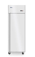 HENDI 730x845x, Chladničky, Mrazák, jednodveřové, na kolech, 18 až -22 ° C, Automatický odmrazovací systém, Stříbrná, 15kg, 600L, 230V, 500W