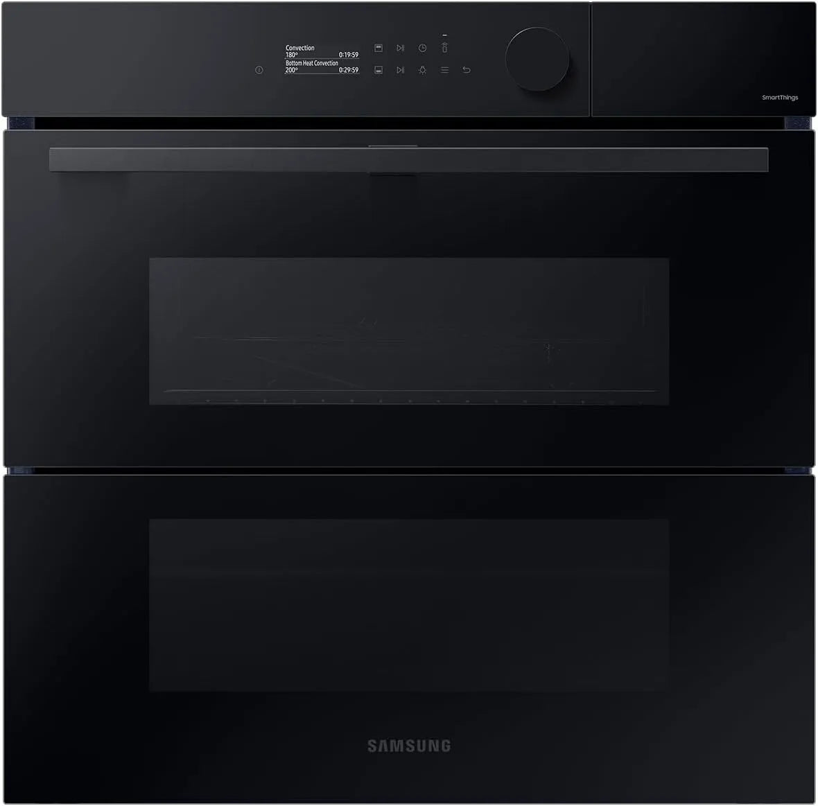 Samsung NV7B5775QDK/U1 NV7B5775QDK, Trouby, / U1 Dual Cook Flex Pyrolýza Pečení Pečící pece černá - Série 5, Černá, 76 l