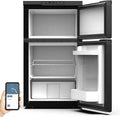 GEARFLOW, Chladničky, 80L kompresor lednice box s APP ovládání 12V 24V 230V, až -20 ° C Mini lednička s, Bílá, 80L, 12V, 24V, 230V