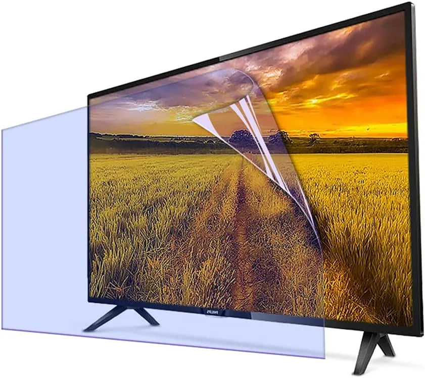 AIZYR, Ochranné prvky obrazovky TV, 75-85 palců anti- modré TV obrazovky ochrana Anti- blende / anti- reflexní stolní, Černá, 77inch, 1722x993mm