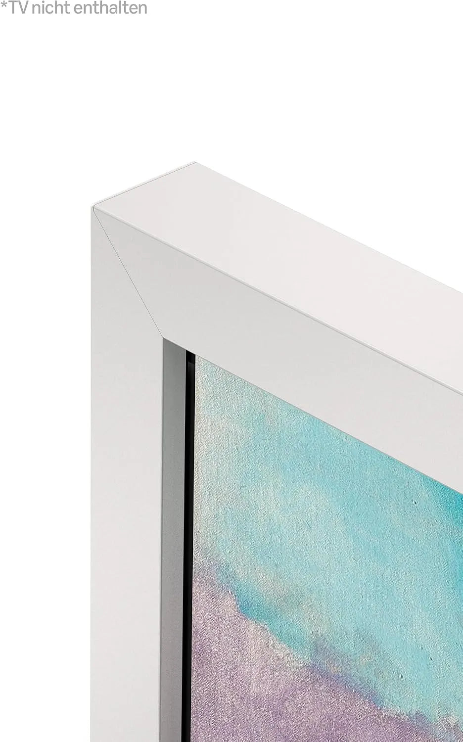 Amazon 55-Zoll-Lifestyle-TV, Ember Artline Frame Mattweiss pro 55- palcový styl TV, Černá