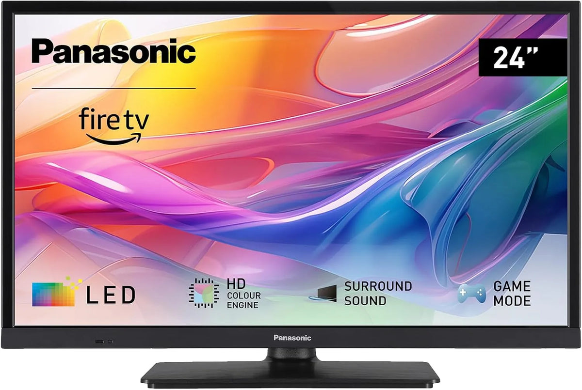 Panasonic TV-24S50AEZC, Televizory, 24 palcová TV HD LED TV, požární TV, Černá