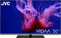 JVC LT-50VDQ6555, Přenosné televizory, LT- QLED TV 50 palců VIDAA Smart TV s rozlišením 4K UHD, Černá, 50V, QLED, 4K, 126 cm