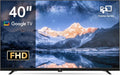 FPD CG40, Přenosné televizory, 40 palců TV, Full HD Smart TV s Google TV Dolby Audio ( ), Černá, Full HD
