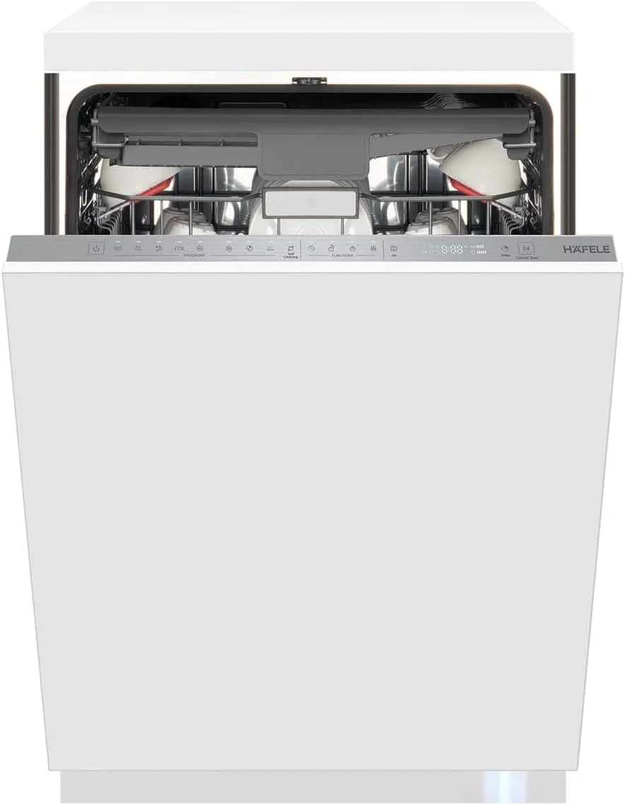 HÄFELE DIX57FcL6a, Myčky nádobí, 60 cm, Assedo Plně integrovatelný Built- in Dishwash XXL, Stříbrná, 907 x 598 x 570 mm, 910 × 600, 580 mm