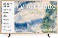 CREATE, Televizní a DVD přehrávače, / TV Art Matte / Televize Smart QLED 4K 55 'Přírodní dřevo / Blend- zdarma, Modrá, QLED, 4K, 55 ', 10W