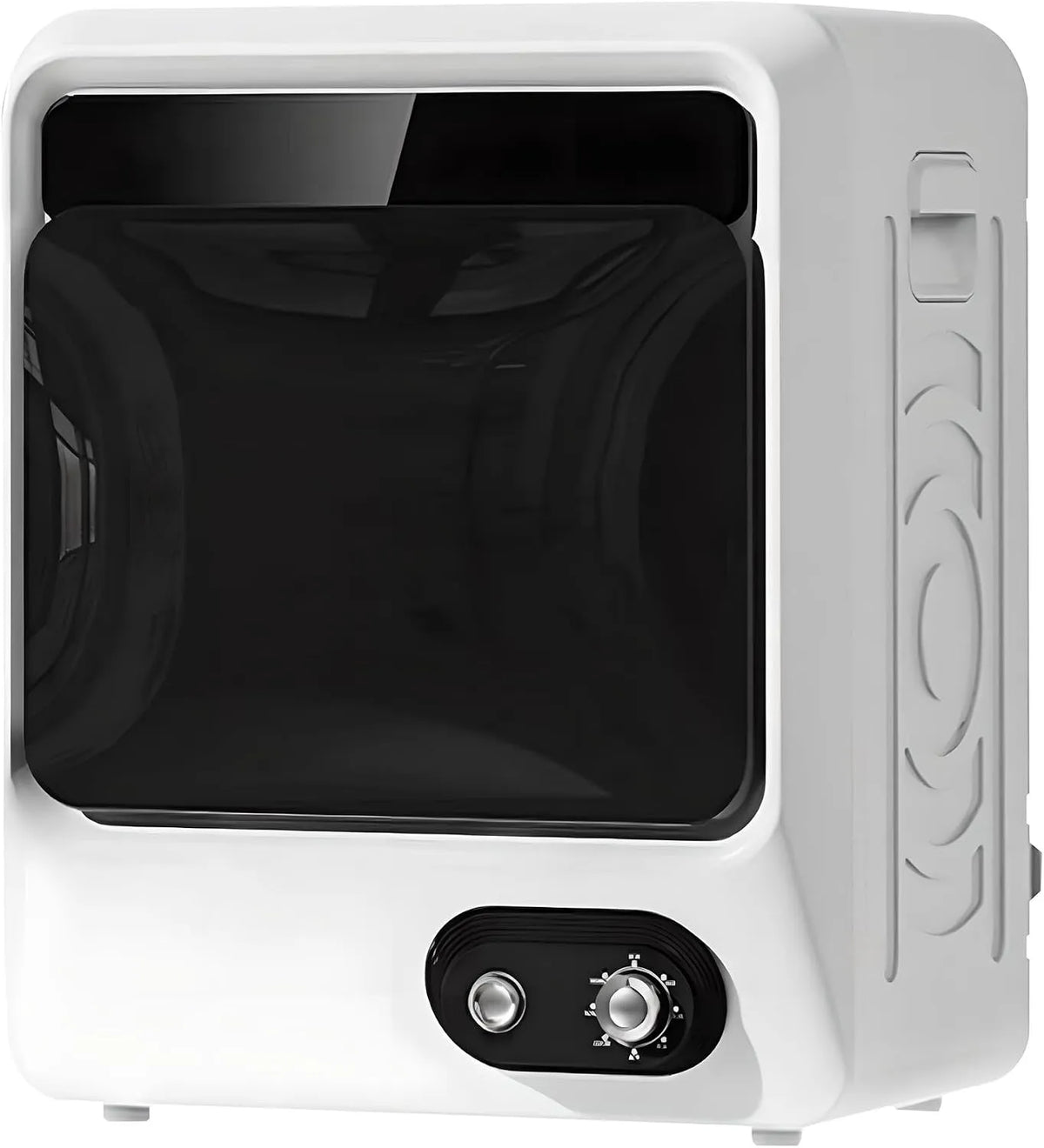 Generisch, Odvětrávací sušičky, Přenosný bubnový sušič, 5 kg kapacita, kompaktní design s LCD chytrým dotykovým, Bílá, 5 kg, 16
