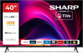 SHARP 40HE2745E, Přenosné televizory, TV 40 palců Smart TV s rozlišením Full HD a HDR, Černá, Full HD, 101 cm