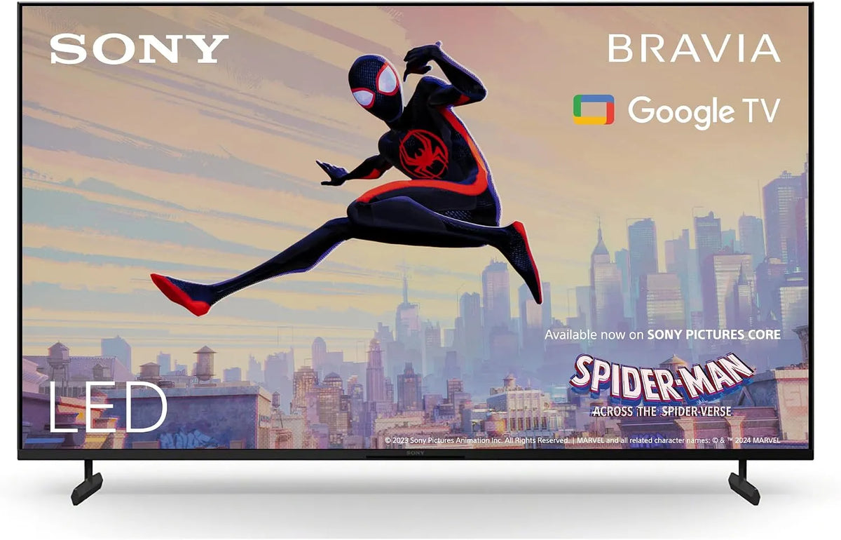 Sony KD-65X80L, Televizory, BRAVIA, 65palcová TV, LED, 4K HDR, Google TV, Smart TV, Pracuje s Alexa, Černá, 65X80, 4K, 80L, 139, 7 cm