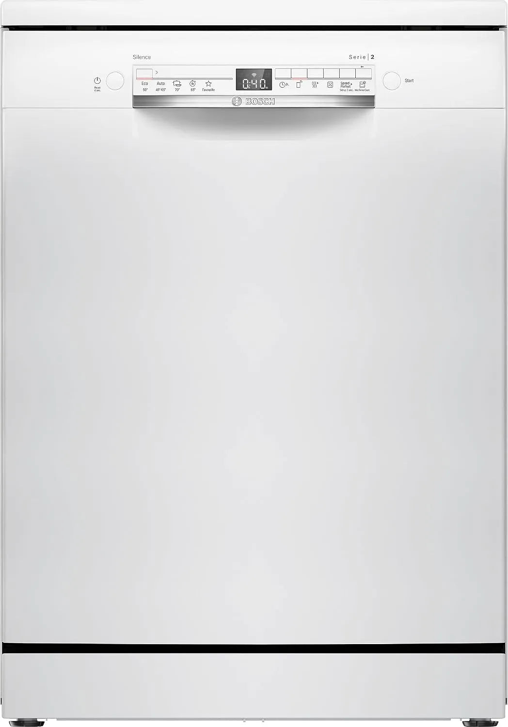 Bosch SMS2HTW02E, Myčky nádobí, 60 cm, Series 2, myčka nádobí, volné vysouvání, domácí připojení, vzdálená diagnóza, Bílá