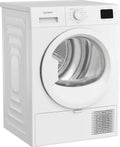 Indesit CYD93DWWIT CYD93DWIT, Sušičky s tepelným čerpadlem, Sušička na bubny, 9 kg, volně stojící tepelná čerpadla, třída energie D, Bílá