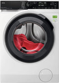 AEG LR8EW75400, Pračky, WiFi pračka řady 8000 s PowerCare ochrana vláken, UniversalDog zásuvka pro PODS, Bílá, 10 kg, 5 kg, 9W, 6W