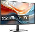 KOORUI E2412F, Monitory, monitor 24 palců, FHD 100Hz oční obrazovka, Černá, 100Hz, 24 ', Full HD, 1920 x 1080