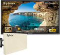 SYLVOX, Televizory, 43 palců Outdoor Smart TV s venkovní pokrytí, Černá, 4K, 60 Hz, 2x10