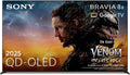 Sony, Televizory, BRAVIA 8 II - QD-OLED, AI XR procesor, akustický povrch Audio +, Dolby Vision /, Černá, OLED, 4K, 4V, 31G