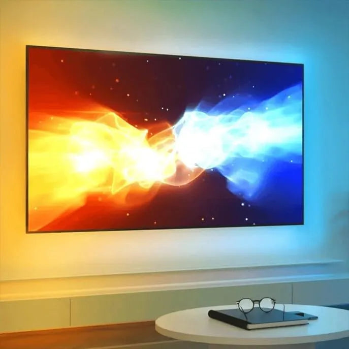 RexTech, LED pásky, TV Backlighting s HDMI Sync, 32-40 palců, RGB, Černá, 102 cm, 2, 4 G, 200 cm, 40 Inch