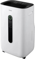 Trisa 20L/Tag, Odvlhčovače vzduchu, Dry Mate Pro Dehumidifier 20L / den, HEPA & App, pro suterén a kancelář, Bílá, 20L, 5L